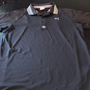 Could Be New Men’s Small Black Puma Polo Shirt